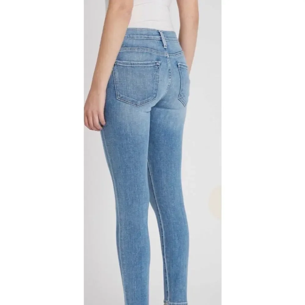 FRAME Le SkinnyJeanne Crop Size 24 - Picture 5 of 8